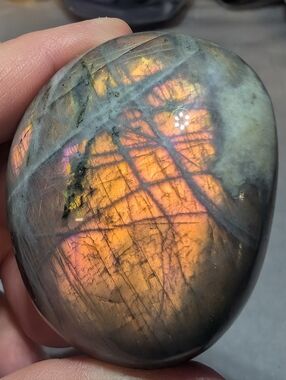 Labradorite Palm Stone